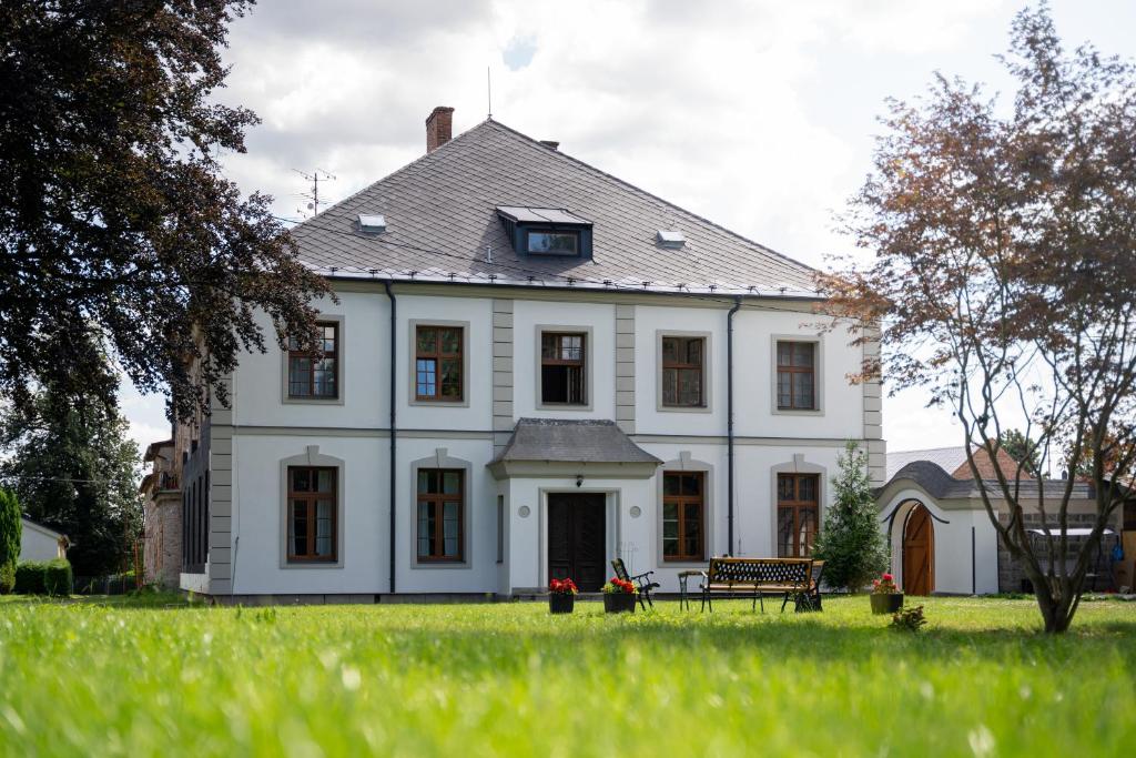 Zahrada ubytování Resort Červený dvůr