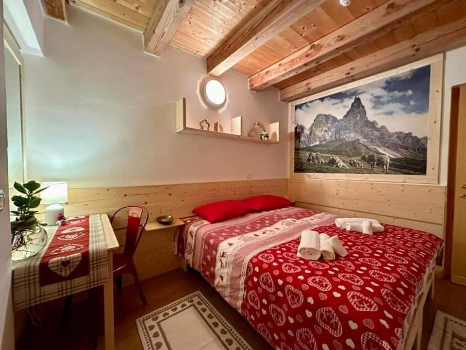 Postel nebo postele na pokoji v ubytování B&B Sass de Mura