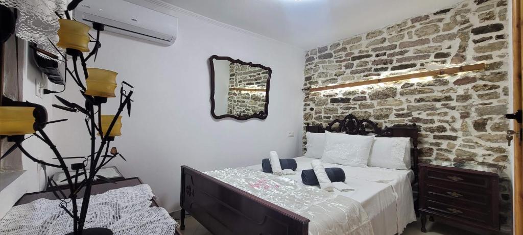 Postel nebo postele na pokoji v ubytování Guest House Emily
