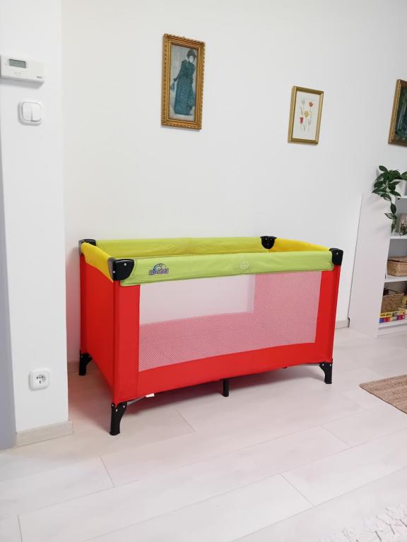 Postel nebo postele na pokoji v ubytování Kertész14 Apartman