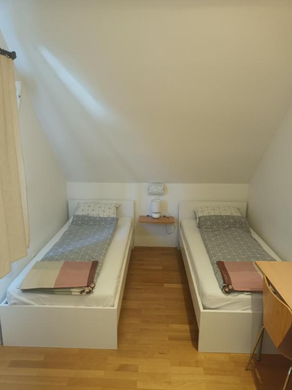 Postel nebo postele na pokoji v ubytování House Trta