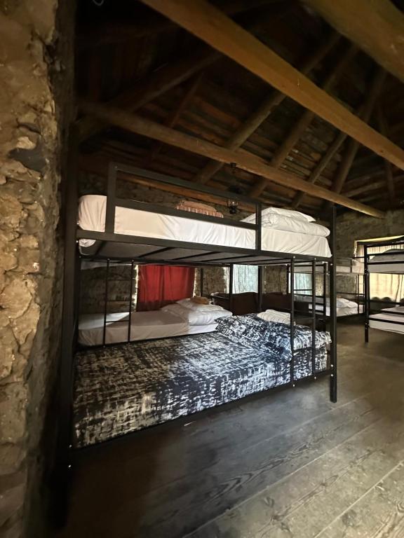 Postel nebo postele na pokoji v ubytování Panorama guesthouse Mata C.