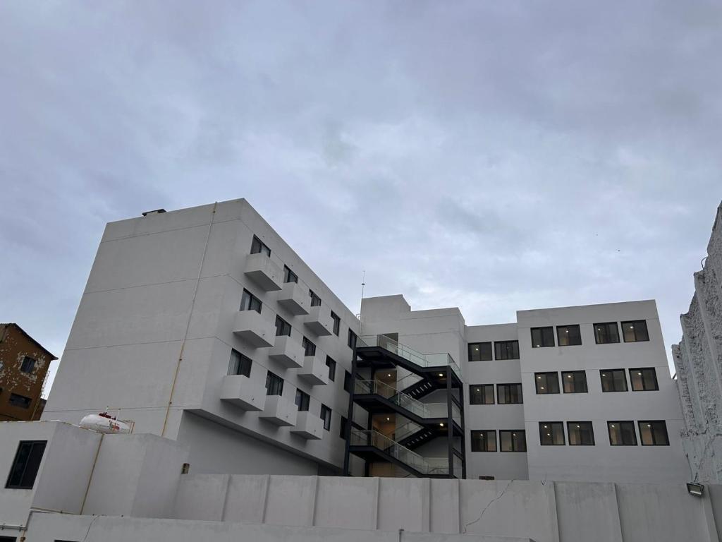 Budova, kde se hotel nachází