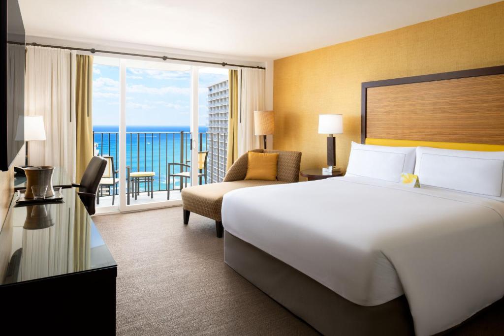 Hilton Waikiki Beach Resort & Spa - Habitación King Premium Con Vista Al Mar