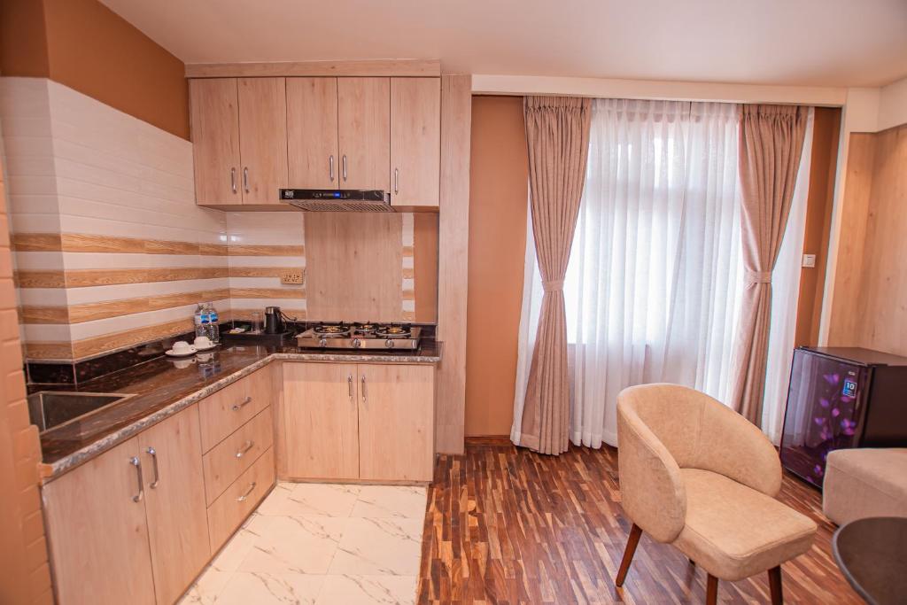 Cucina o angolo cottura di Hotel Vistara