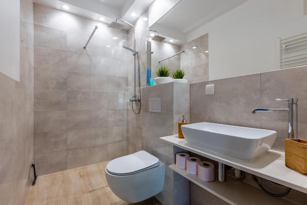 Kúpeľňa v ubytovaní PlumTree Holiday Apartment