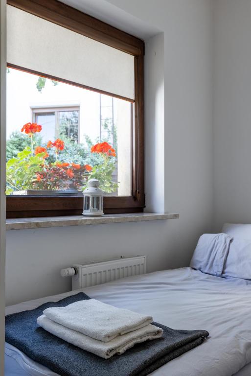 Posteľ alebo postele v izbe v ubytovaní PlumTree Holiday Apartment