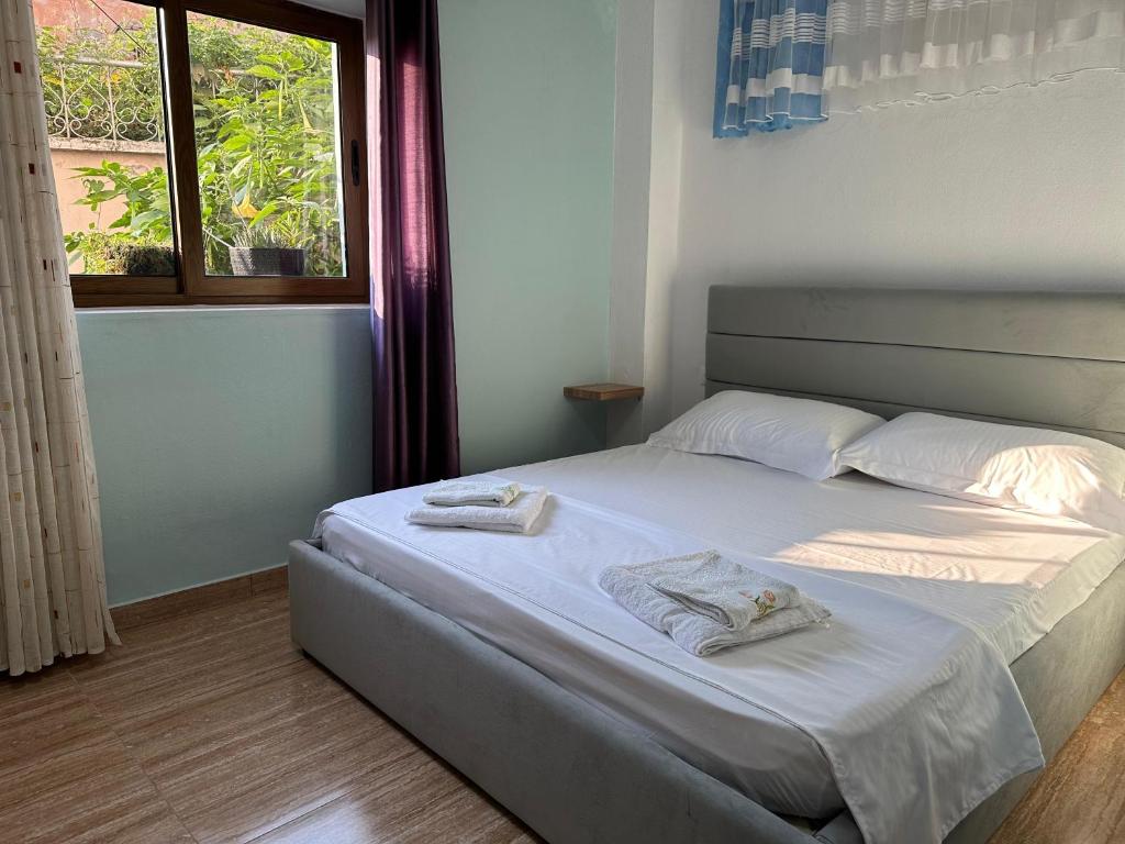 Postel nebo postele na pokoji v ubytování Las Palmas Guesthouse