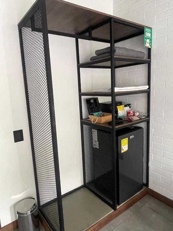 Kuchyň nebo kuchyňský kout v ubytování Hotel Embajada 44