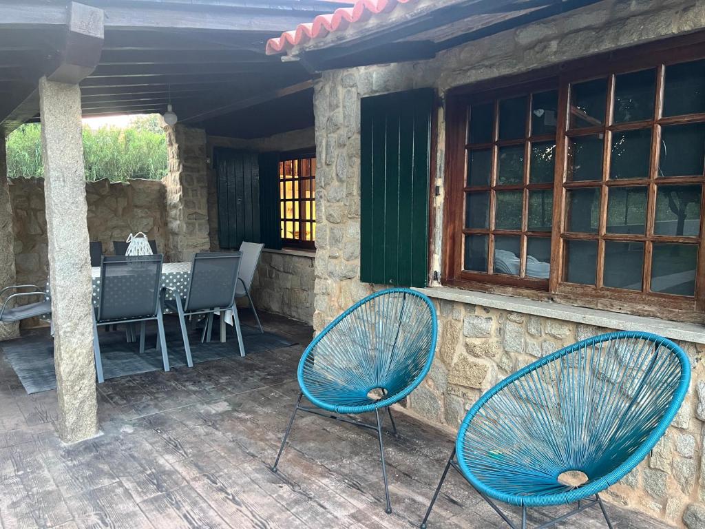 Posezení v ubytování Chalet playa Rianxo