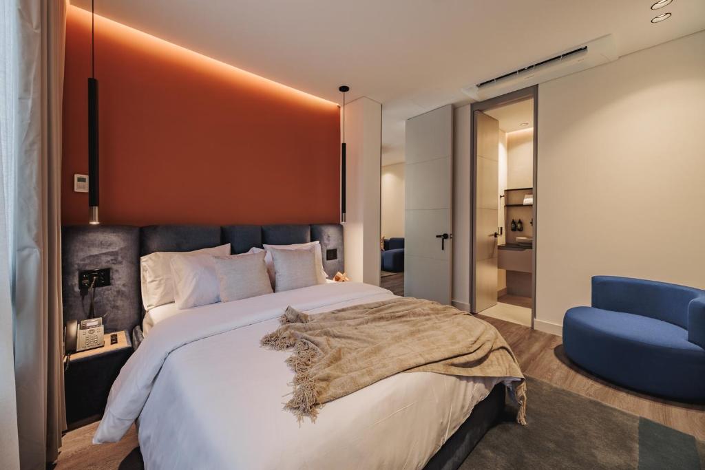 Postel nebo postele na pokoji v ubytování Nock - Reserved Residences