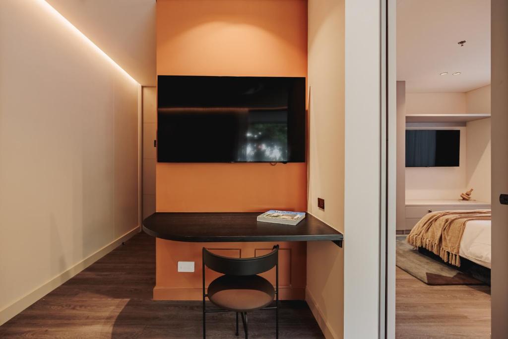 TV a/nebo společenská místnost v ubytování Nock - Reserved Residences