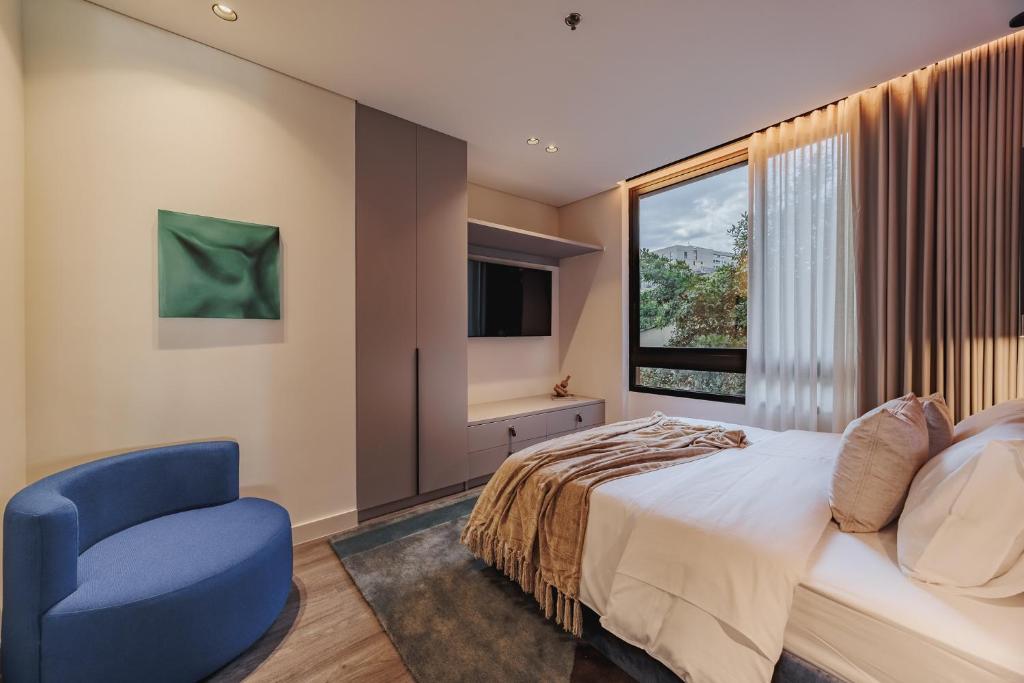 Postel nebo postele na pokoji v ubytování Nock - Reserved Residences