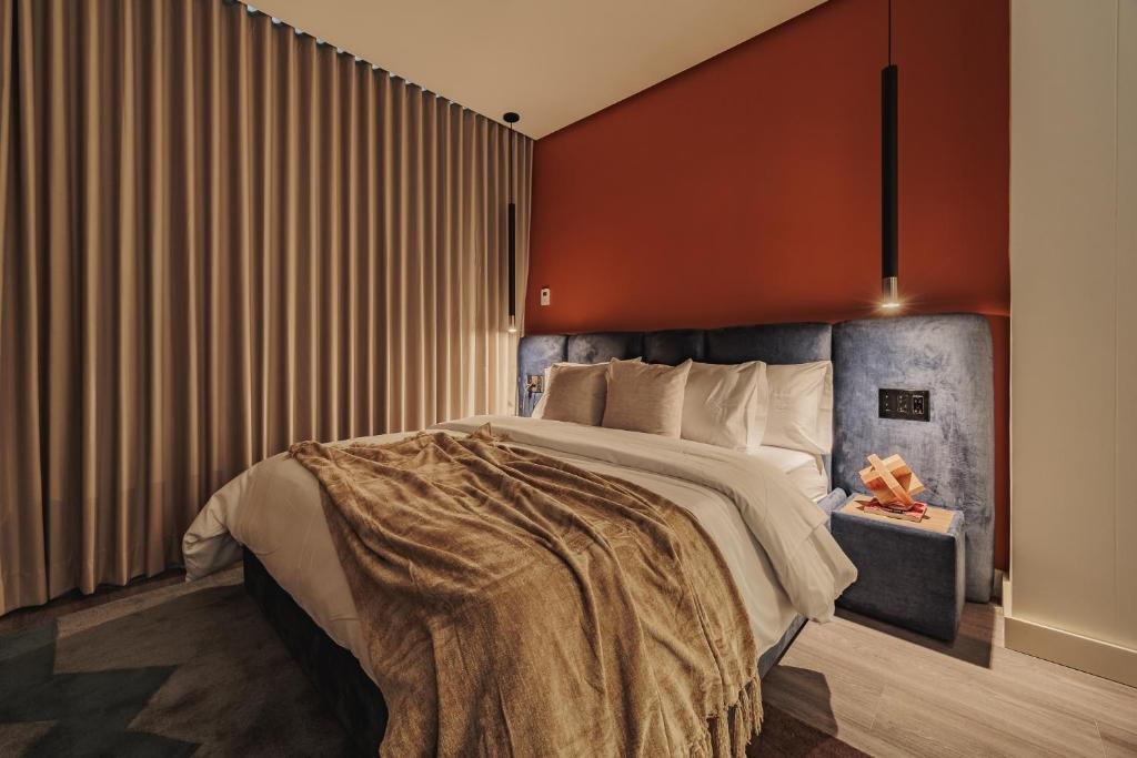 Postel nebo postele na pokoji v ubytování Nock - Reserved Residences