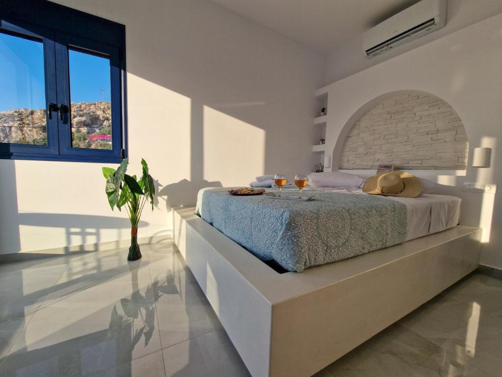 Ένα ή περισσότερα κρεβάτια σε δωμάτιο στο Regina - Luxury Apartments