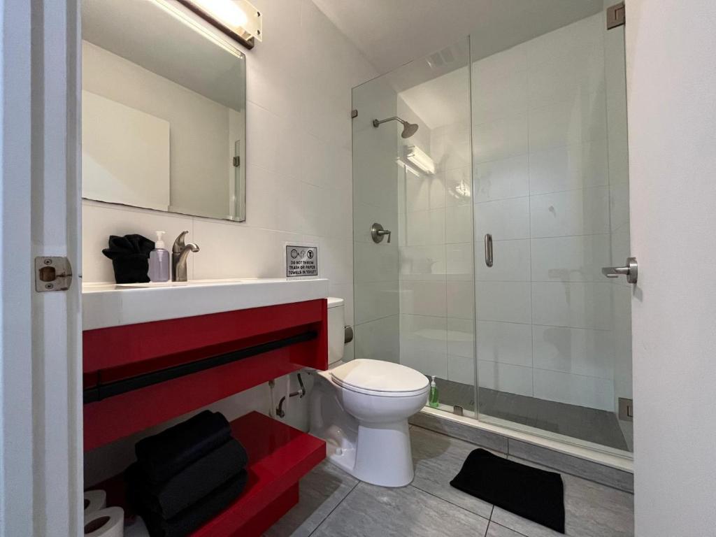 Koupelna v ubytování Costa Norte Boutique Hotel