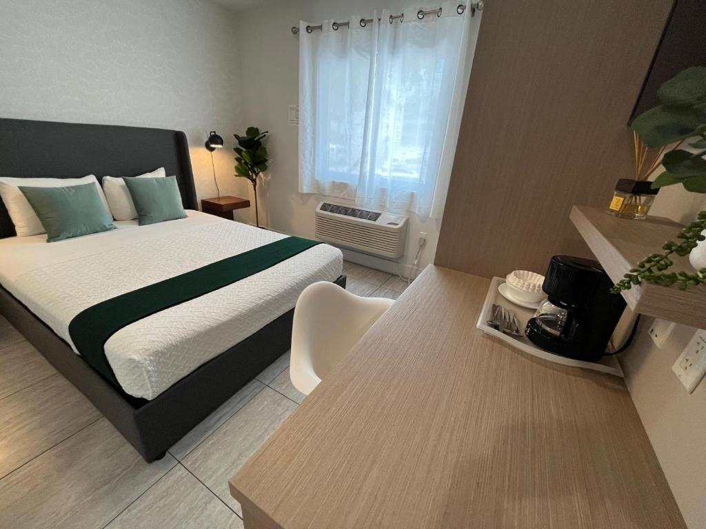 Postel nebo postele na pokoji v ubytování Costa Norte Boutique Hotel