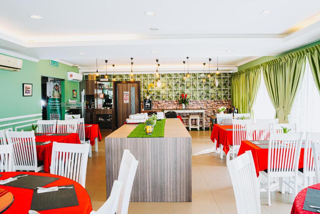 Posezení v ubytování Hotel Nur Miri