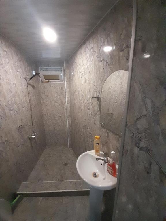 Koupelna v ubytování HOTEL LukaRabati