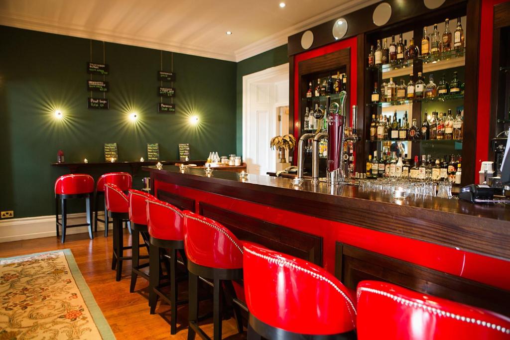 Lounge nebo bar v ubytování The Lodge at Ashford Castle