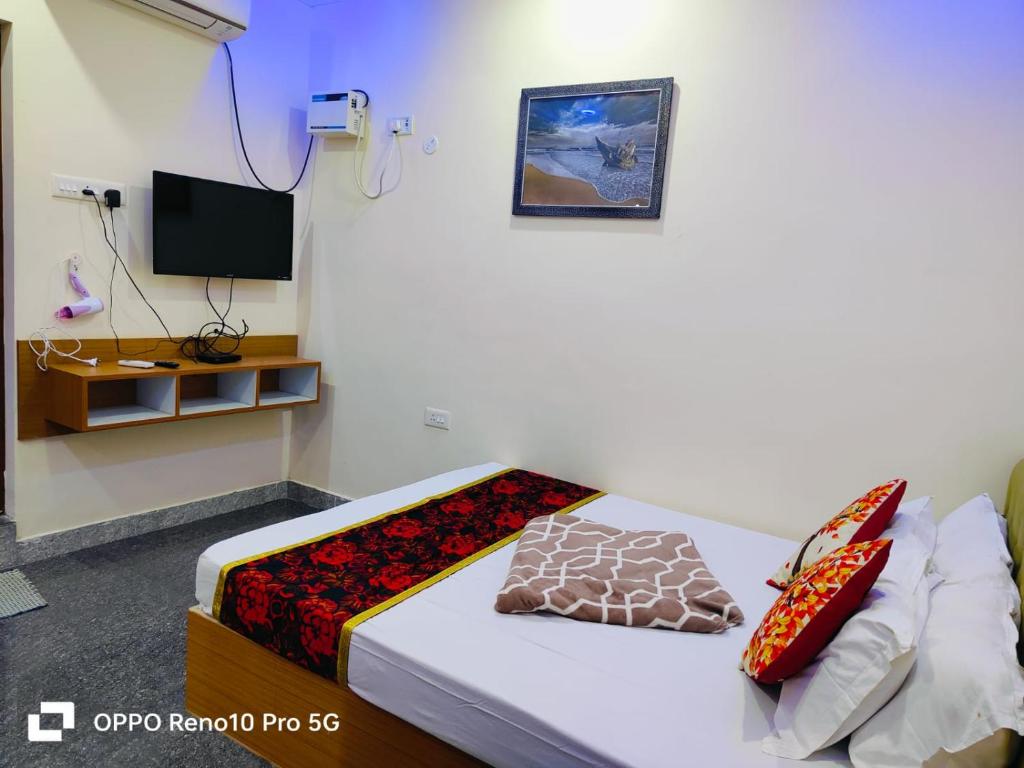 Postel nebo postele na pokoji v ubytování S3 Beach Resort