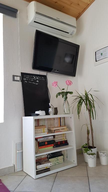 Telewizja i/lub zestaw kina domowego w obiekcie Ca' del Mate