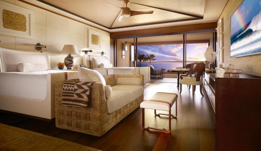 Four Seasons Resort Lana'i - Chambre Vue Sur L'Océan Avec Deux Lits Doubles