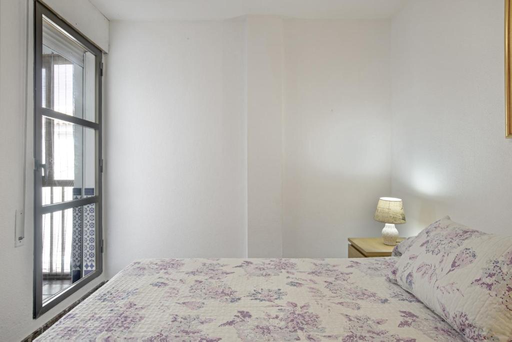 Postel nebo postele na pokoji v ubytování Apartamento Ramón