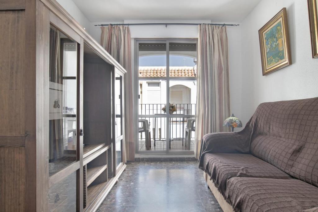Posezení v ubytování Apartamento Ramón