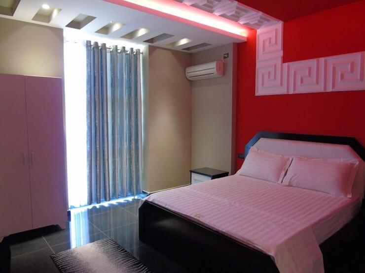 Postel nebo postele na pokoji v ubytování Hotel A&A