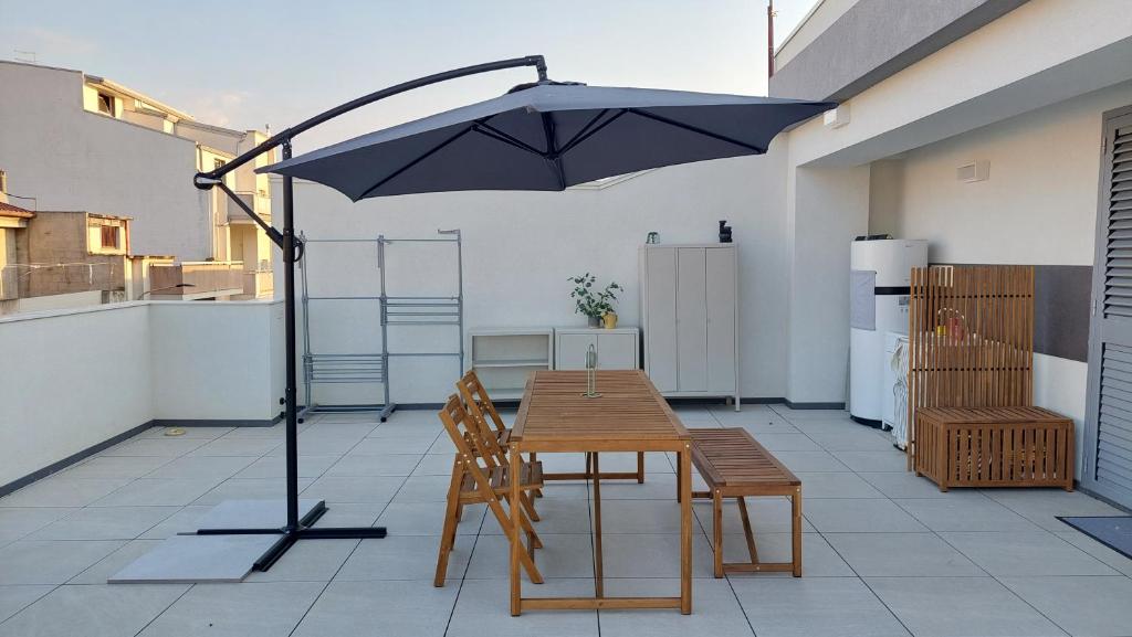 Balkón nebo terasa v ubytování Terrazza Bianca