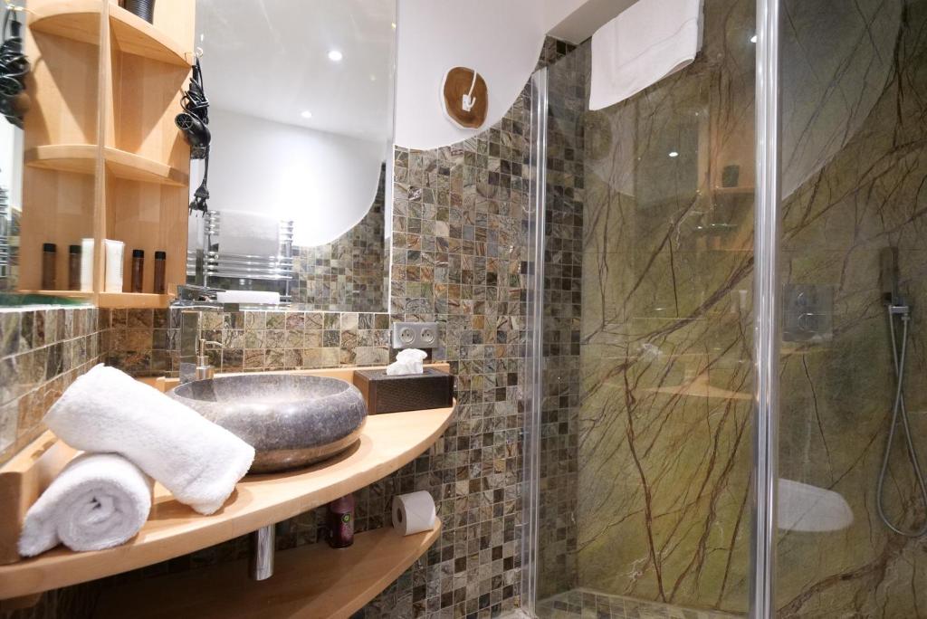 Bagno di Chambres du Vieux Bistrot