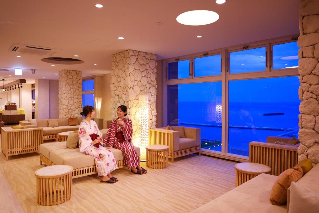 Hosté ubytování Ooedo Onsen Monogatari Premium Atami