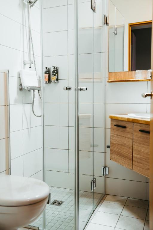 Vannituba majutusasutuses Hotel Vík í Mýrdal