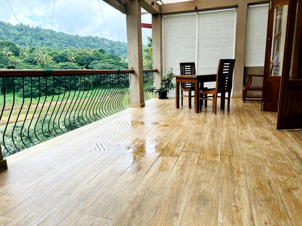 Balkón nebo terasa v ubytování Rivorich Residence Kandy