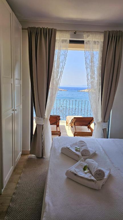 Posteľ alebo postele v izbe v ubytovaní Guesthouse Augusta Insula