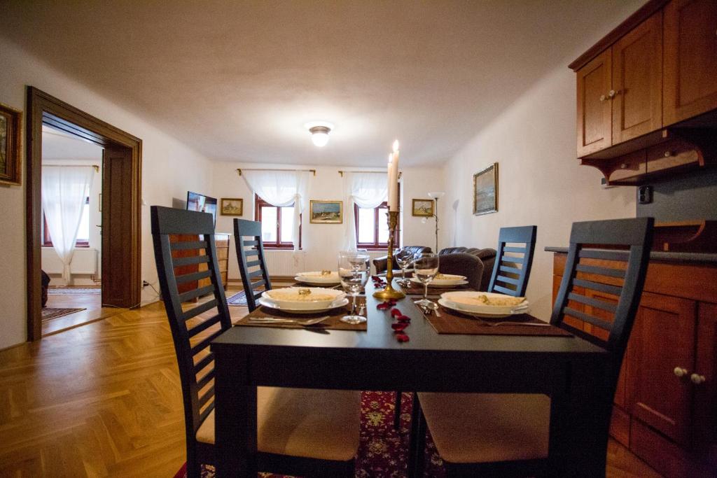 Posezení v ubytování Apartment Ztracená 8