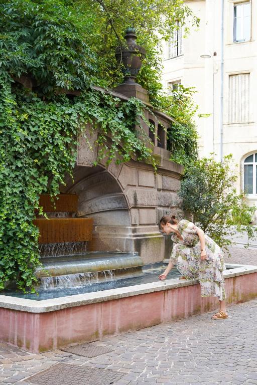 Zahrada ubytování Hôtel Littéraire Stendhal et Spa