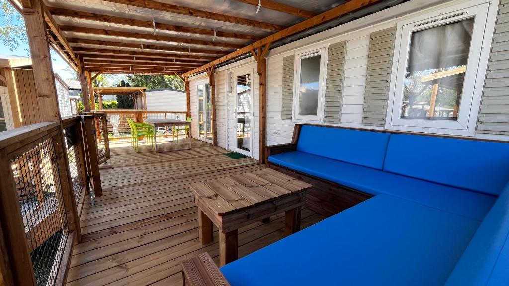 Balkón nebo terasa v ubytování Camping Lido Verbano