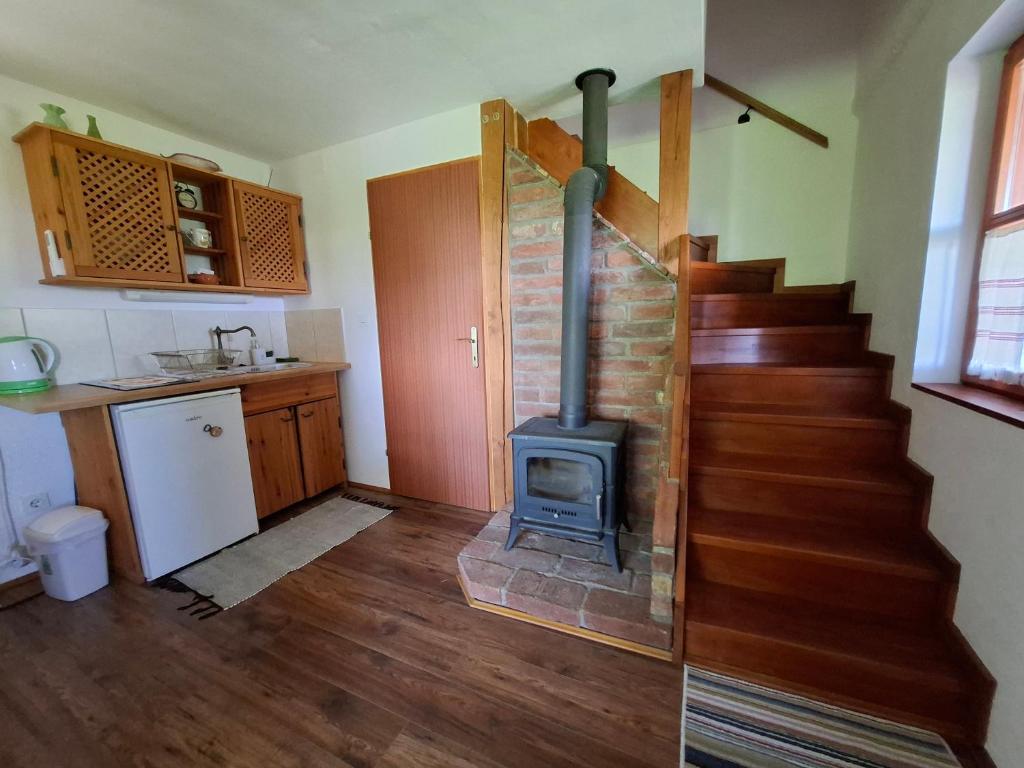 Kuchyňa alebo kuchynka v ubytovaní Country House Na Malenom brijegu