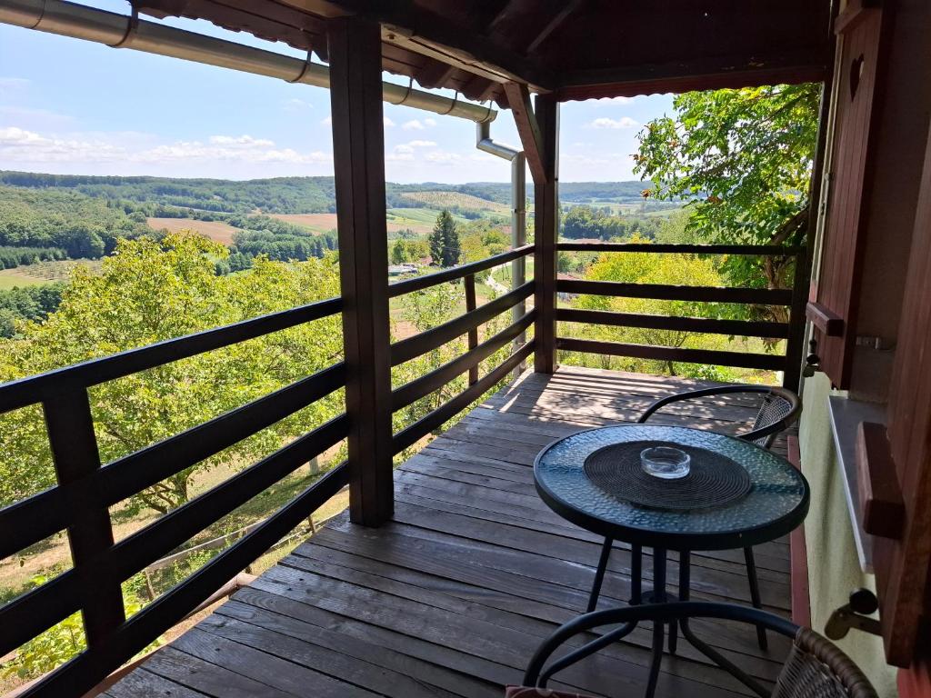 Balkón alebo terasa v ubytovaní Country House Na Malenom brijegu