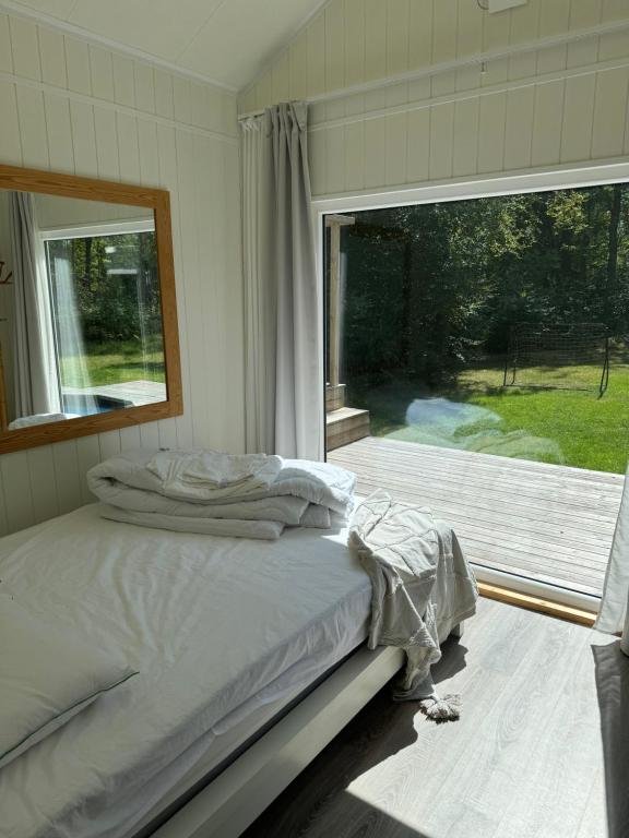 Cabin in the forest with Spa and Sauna