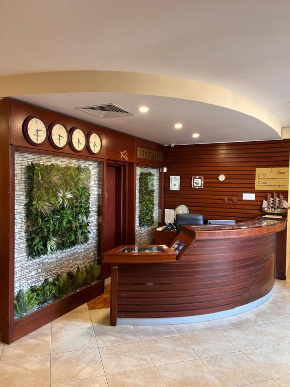 Vstupní hala nebo recepce v ubytování Hotel Star