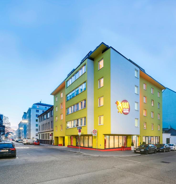 Budova, kde se hostel nachází