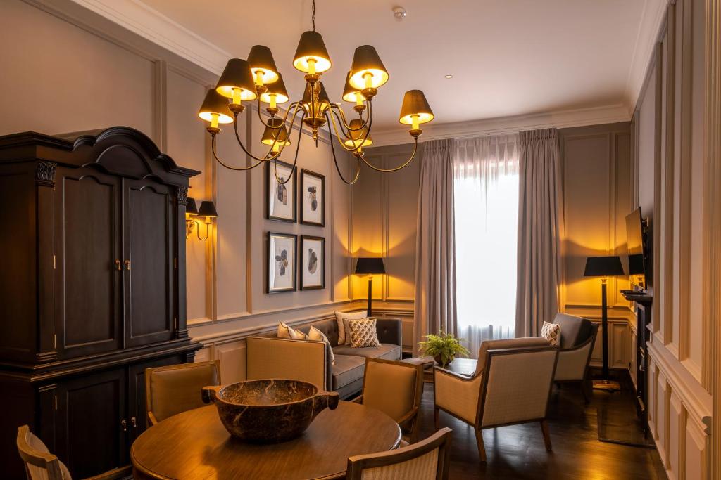 Istumisnurk majutusasutuses The Grand Hotel - Heritage Grand