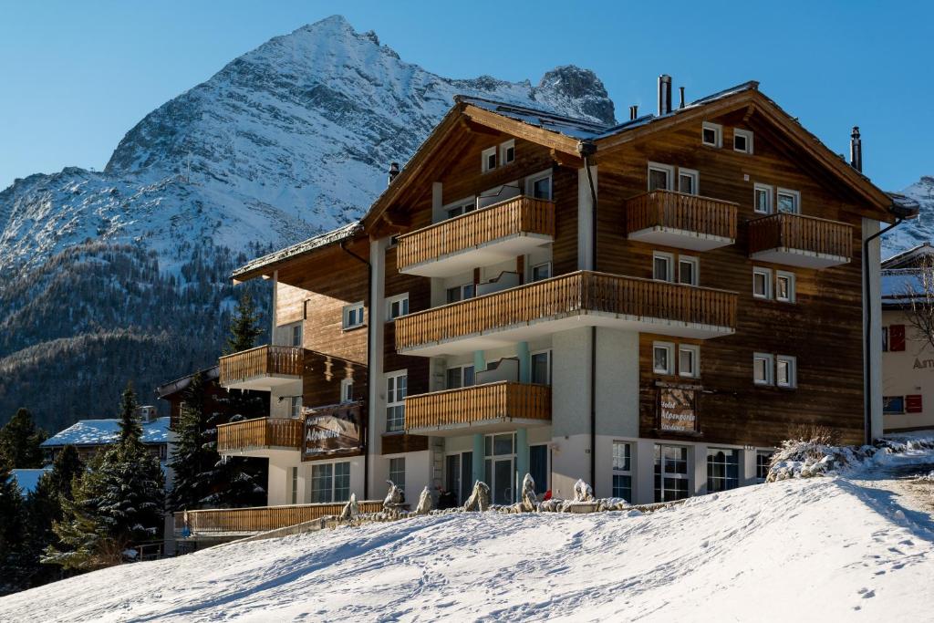 Hotel Alpenperle im Winter