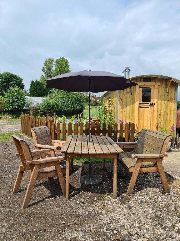 Fotografie z fotogalerie ubytování Poachers Keep, Shepherds Hut v destinaci Endon