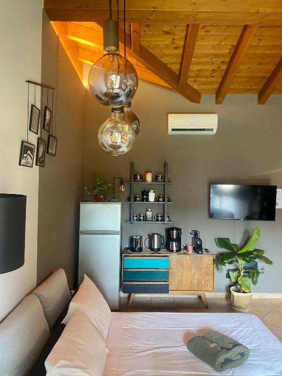 Postel nebo postele na pokoji v ubytování Interno 13 - Coffee, Wifi & Mxp