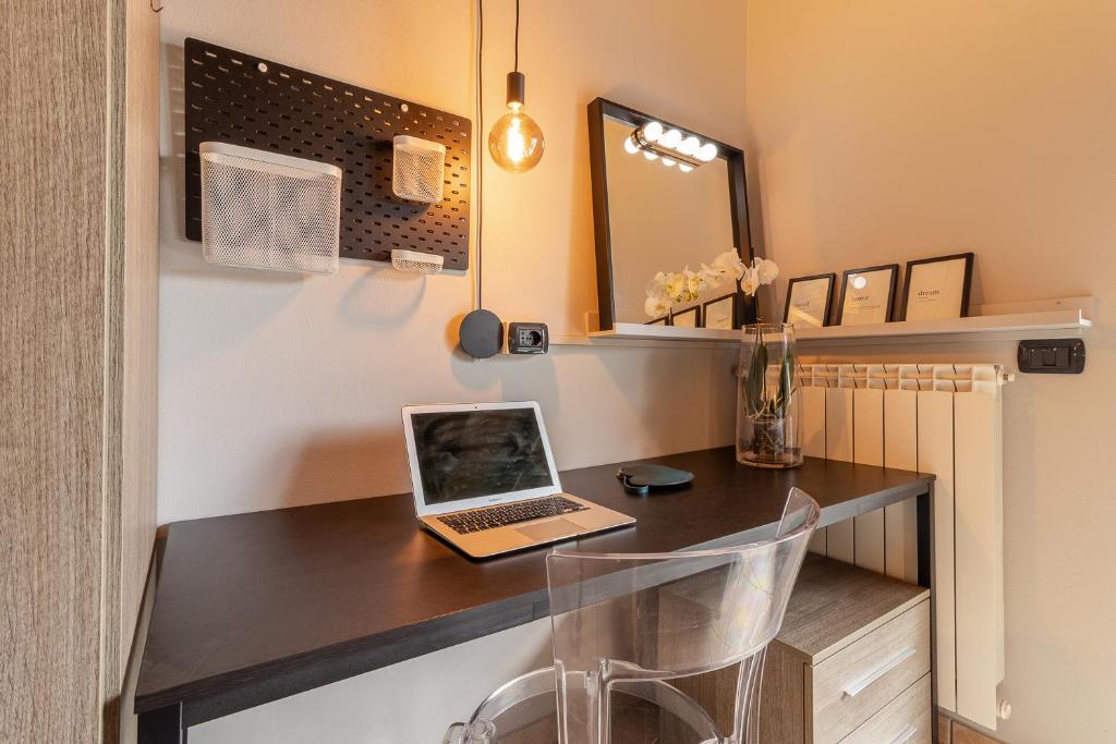 Kuchyň nebo kuchyňský kout v ubytování Interno 13 - Coffee, Wifi & Mxp