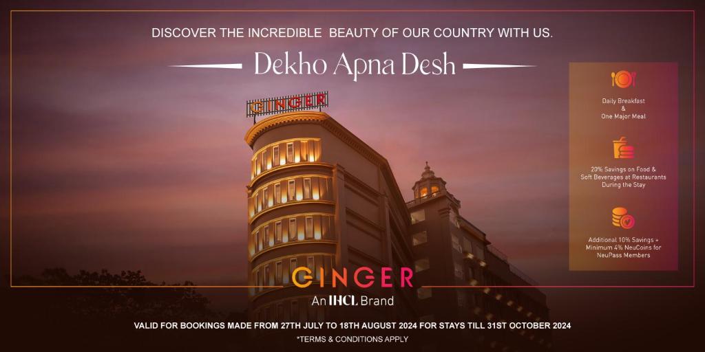 Certifikát, hodnocení, plakát nebo jiný dokument vystavený v ubytování Ginger Ahmedabad SG Road